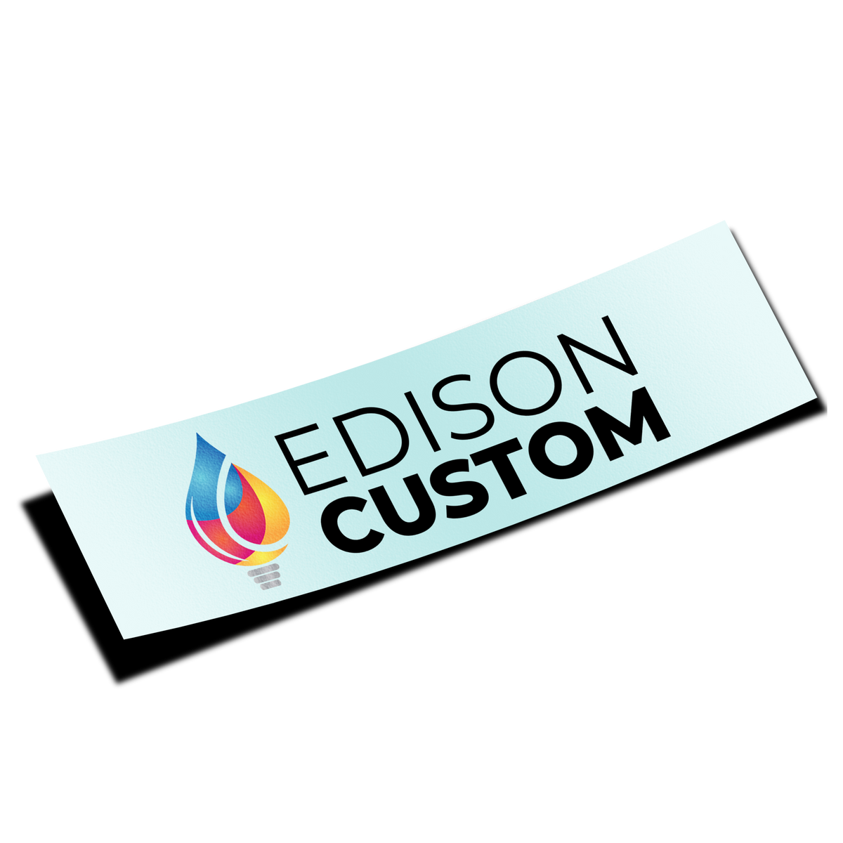 Bumper Sticker Edison Custom Ink