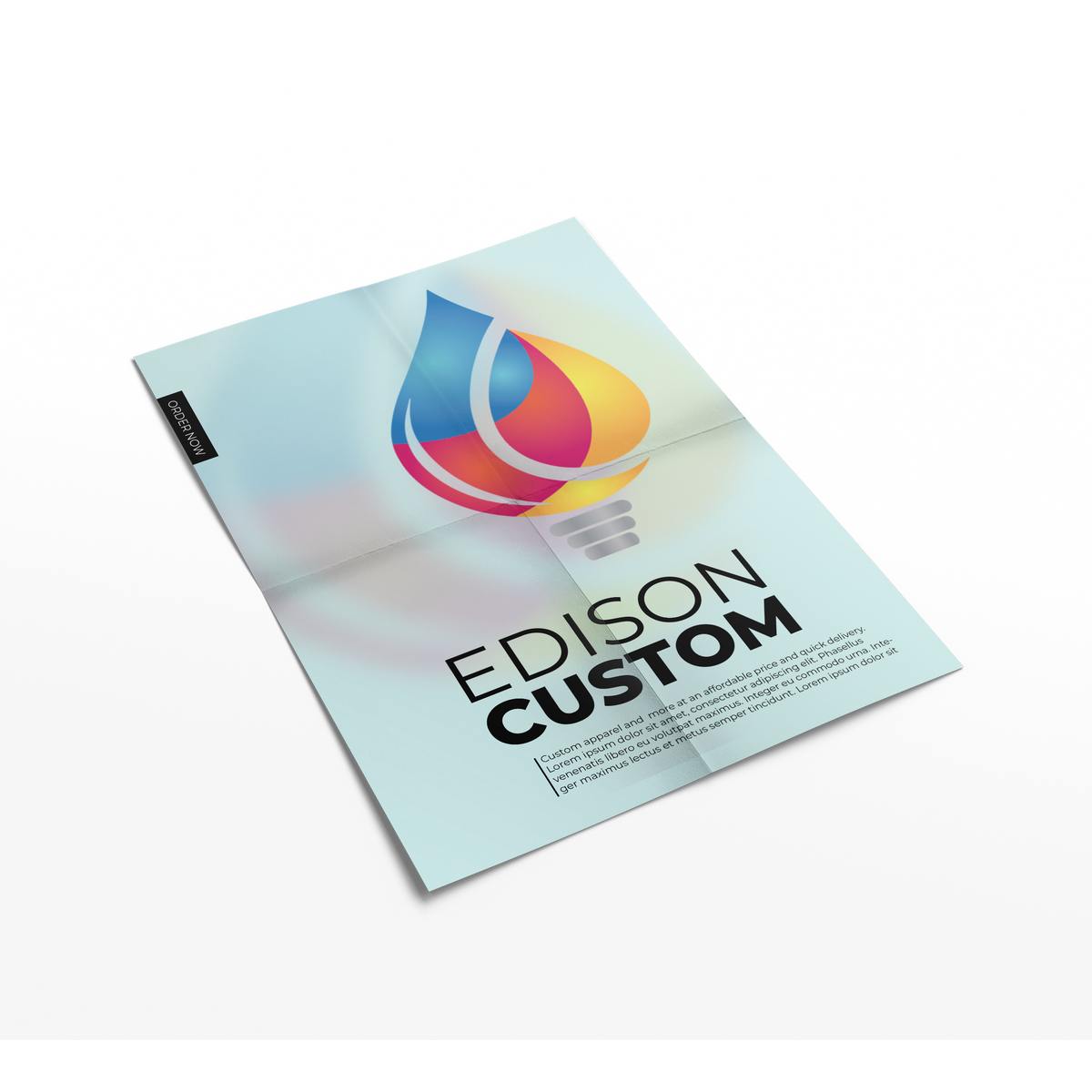 Poster Edison Custom Ink