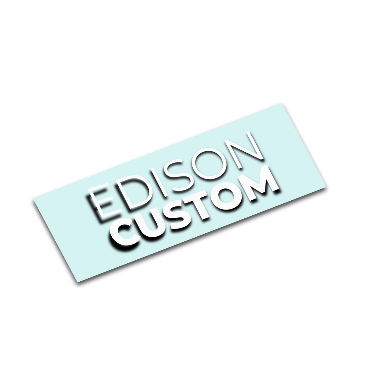 Vinyl Lettering Edison Custom Ink