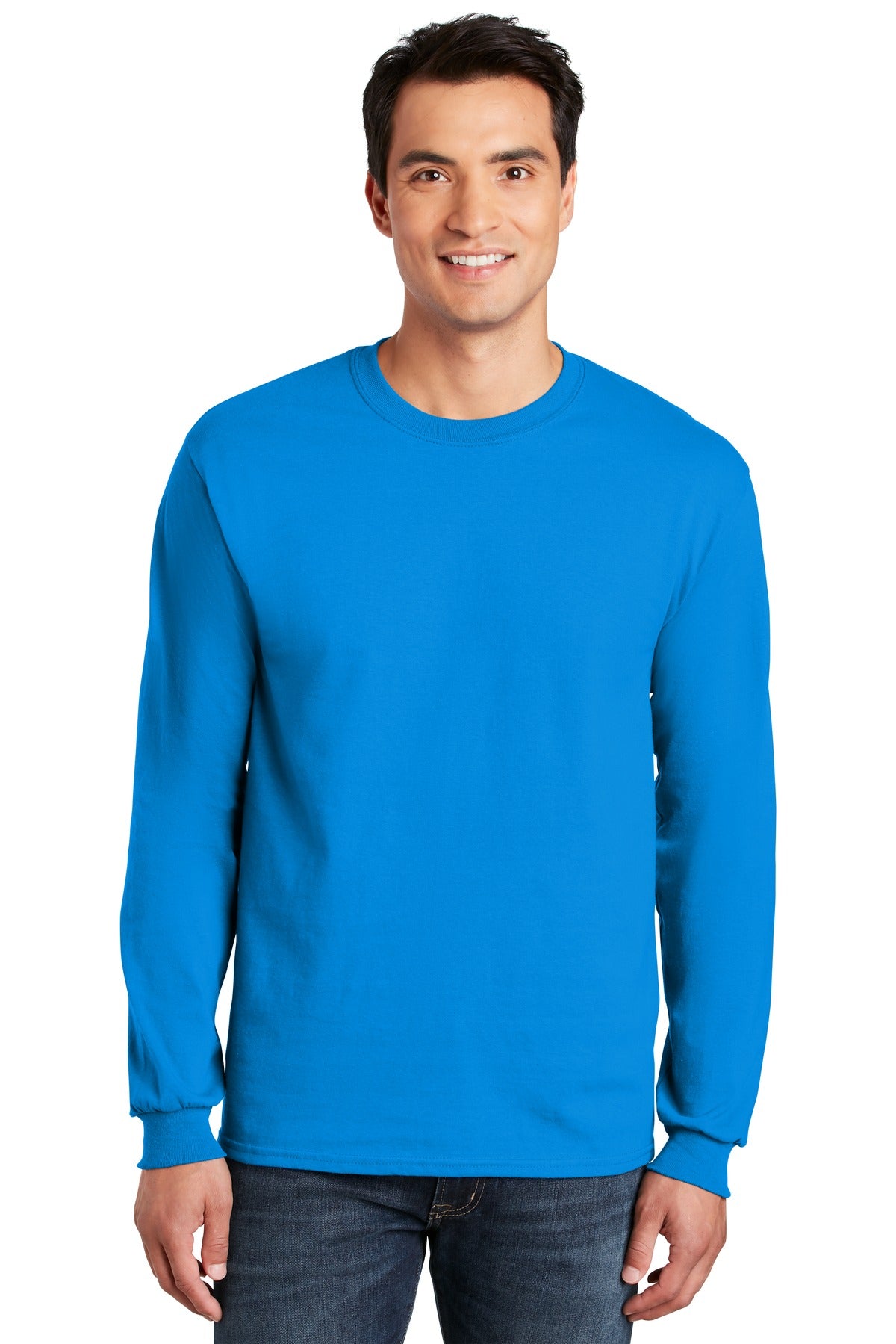Blu - Long Sleeve Cotton Shirt - Shaped Fit - G-1645029 Clearance 