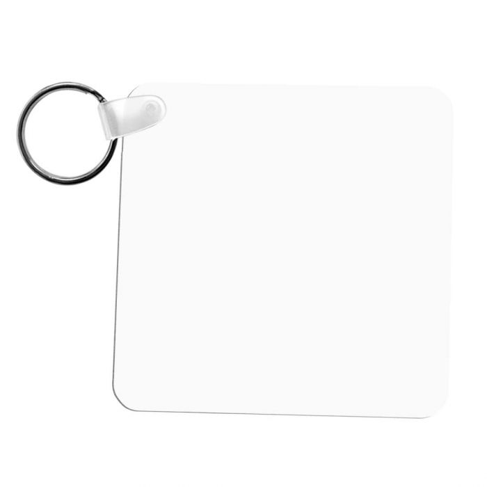 Square Aluminum Keychain – Edison Custom Inc